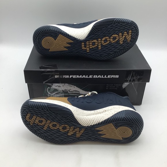 Moolah Kicks Neovolt Pro v3 Womens Basketball Shoes Blue Bronze Size 12 NEW - Picture 5 of 6